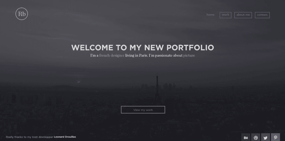 Portfolio - Personal website showcase
